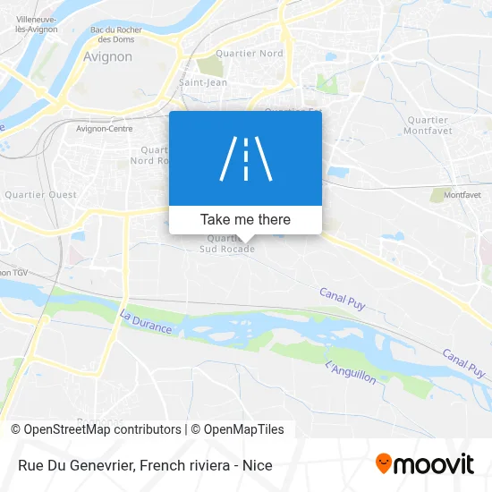 Rue Du Genevrier map