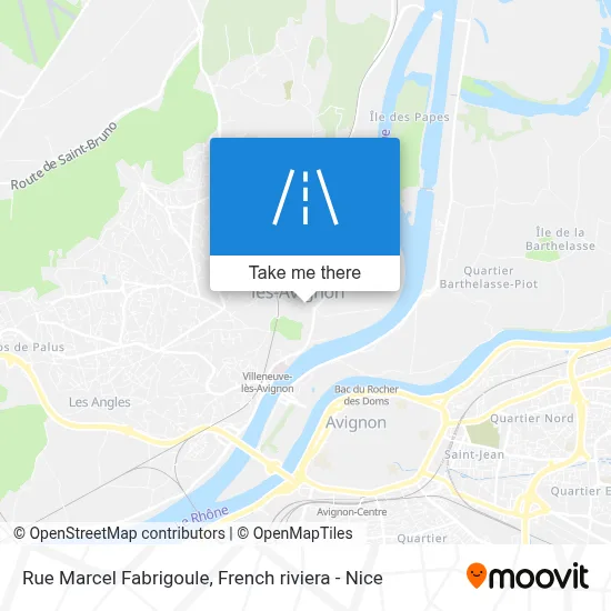 Rue Marcel Fabrigoule map