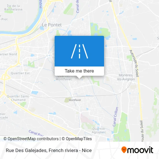 Rue Des Galejades map