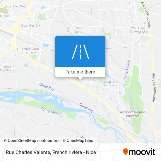 Rue Charles Valente map