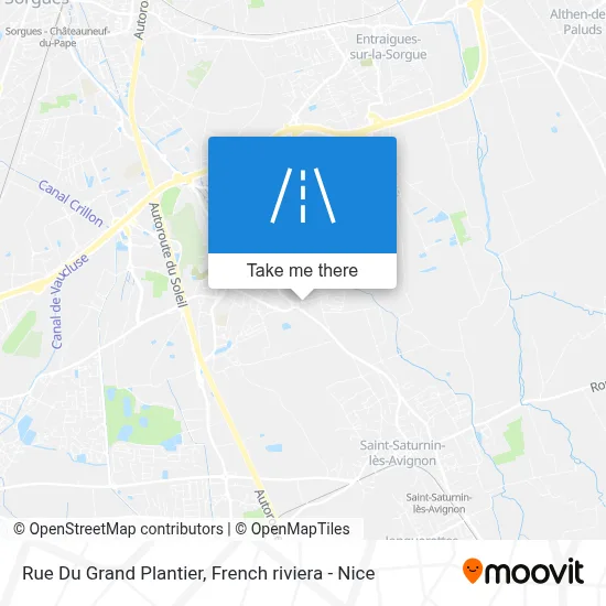 Rue Du Grand Plantier map