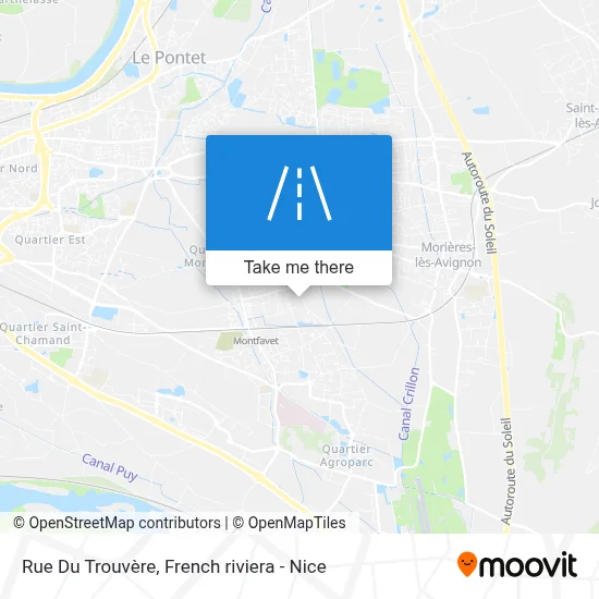 Rue Du Trouvère map