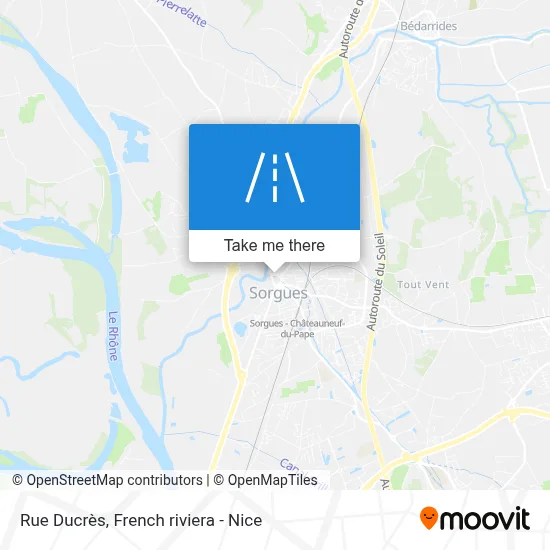 Rue Ducrès map