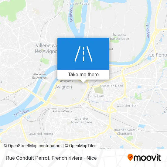 Rue Conduit Perrot map