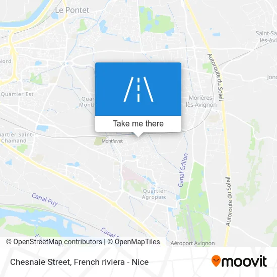 Rue De La Chesnaie map