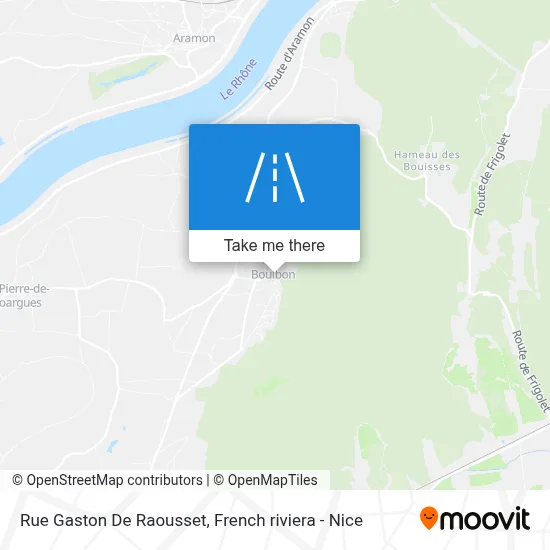 Rue Gaston De Raousset map