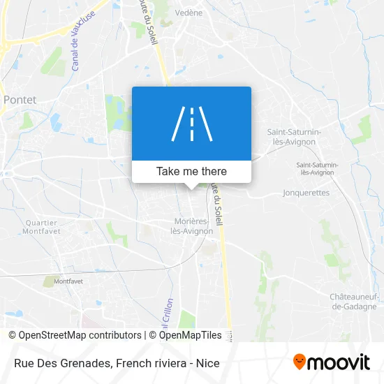 Rue Des Grenades map