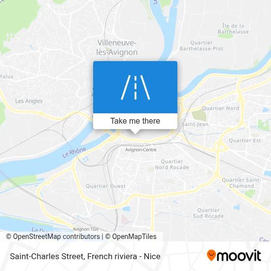 Mapa Rue Saint-Charles