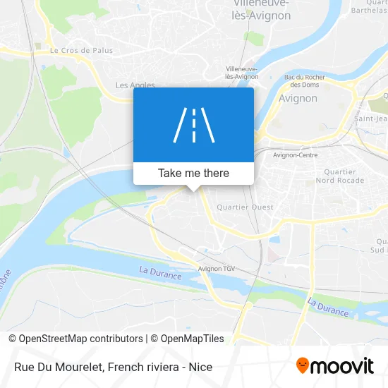 Rue Du Mourelet map