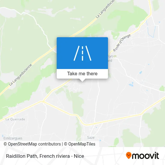 Chemin Du Raidillon map