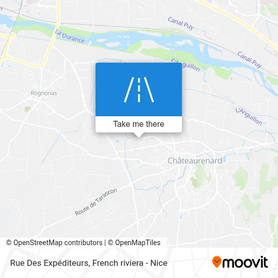 Rue Des Expéditeurs map