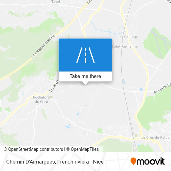 Chemin D'Aimargues map