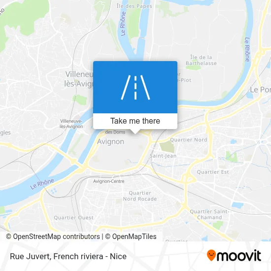 Mapa Rue Juvert