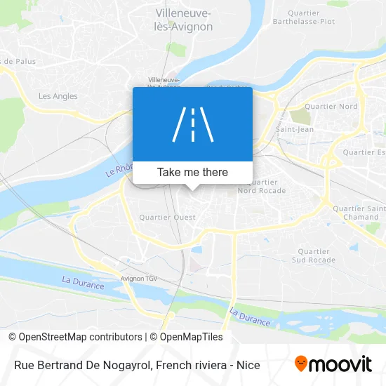 Rue Bertrand De Nogayrol map