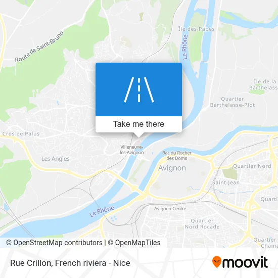 Rue Crillon map