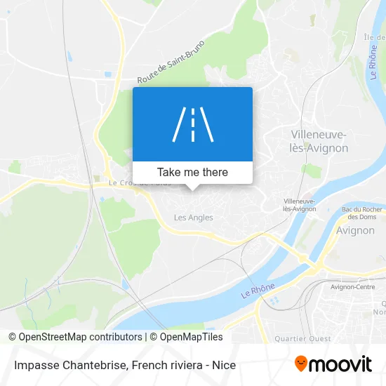 Impasse Chantebrise map