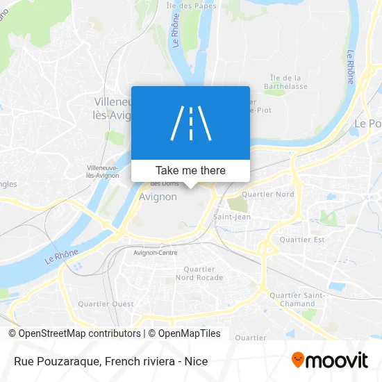 Rue Pouzaraque map