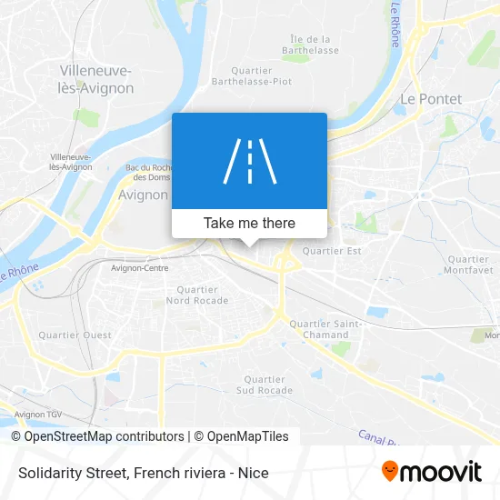 Rue De La Solidarité map