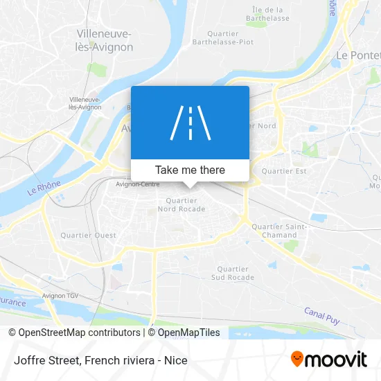 Rue Joffre map