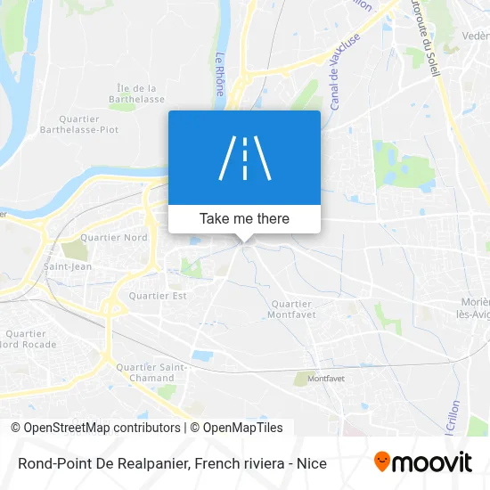 Rond-Point De Realpanier map