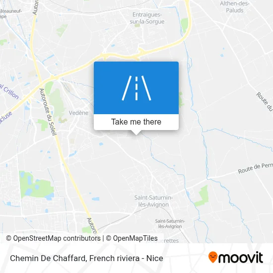 Chemin De Chaffard map