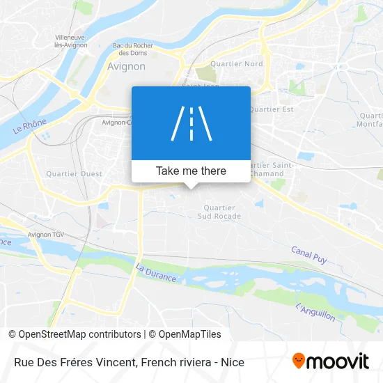 Rue Des Fréres Vincent map