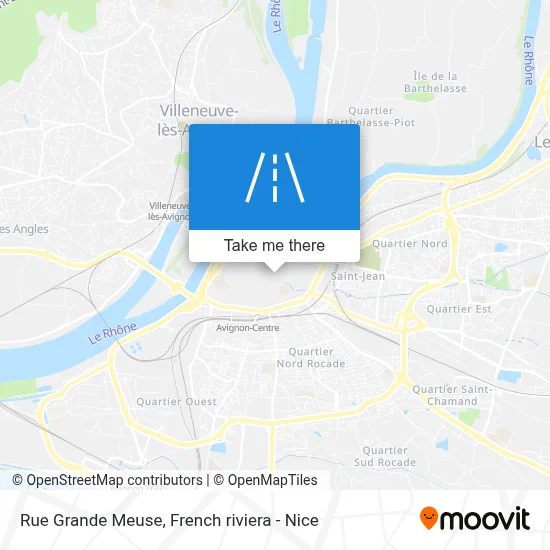 Rue Grande Meuse map