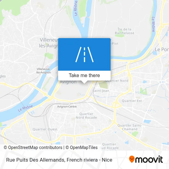 Mapa Rue Puits Des Allemands
