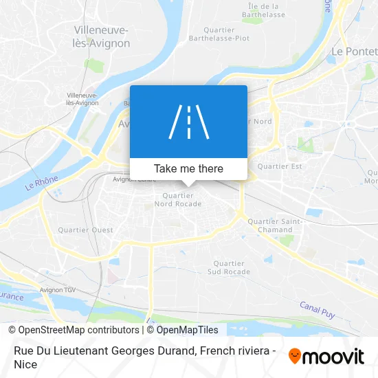 Rue Du Lieutenant Georges Durand map