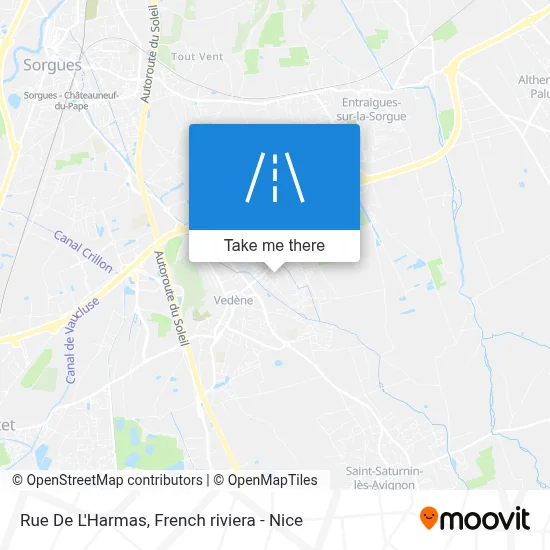 Rue De L'Harmas map