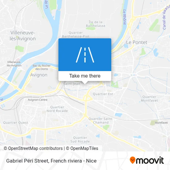 Rue Gabriel Péri map
