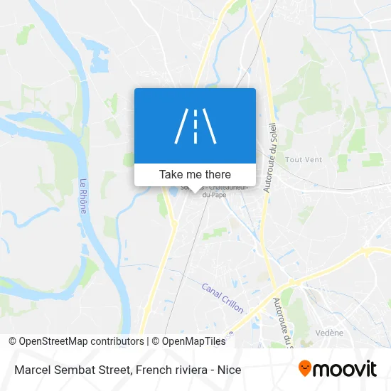 Mapa Rue Marcel Sembat