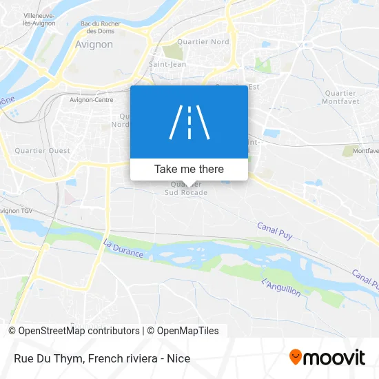 Rue Du Thym map
