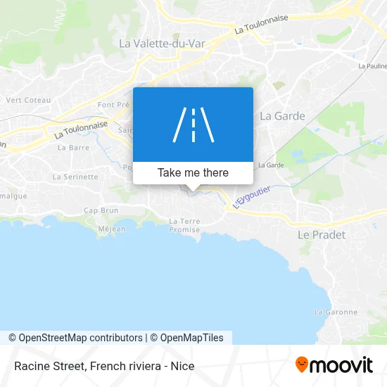 Mapa Rue Racine