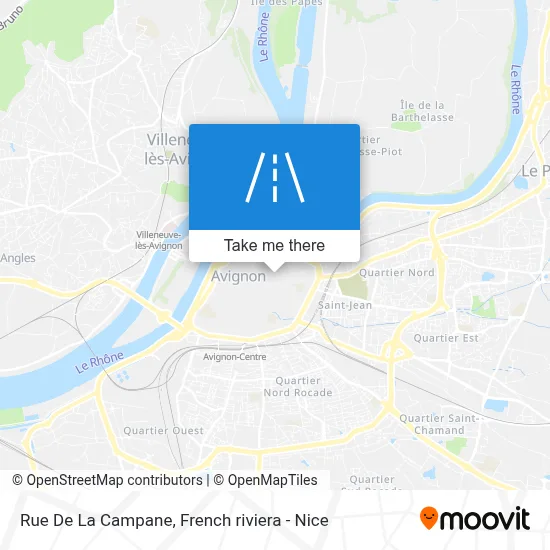 Rue De La Campane map