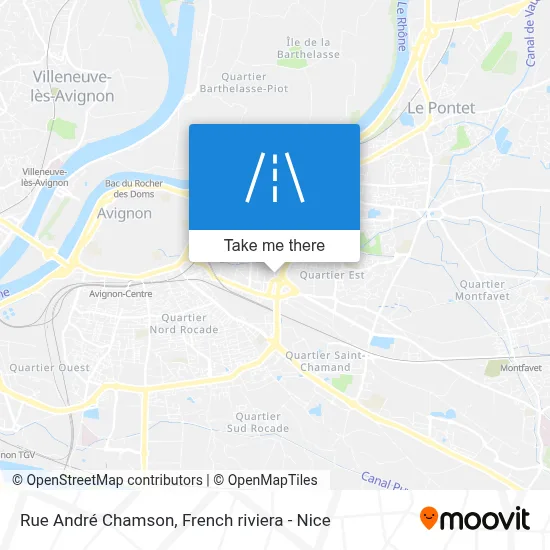 Rue André Chamson map