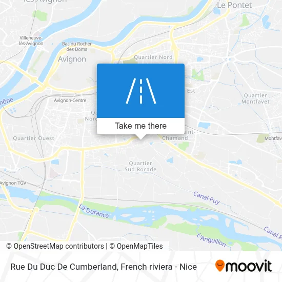 Rue Du Duc De Cumberland map