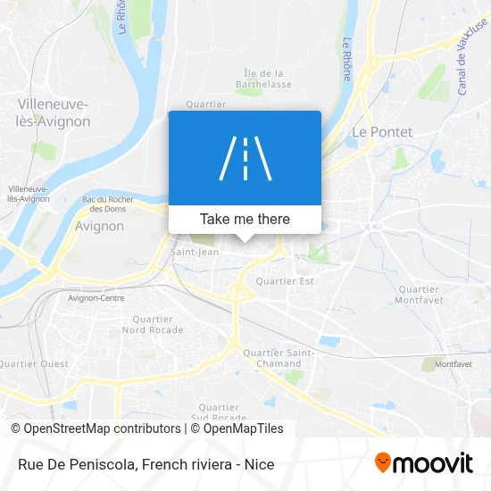 Rue De Peniscola map