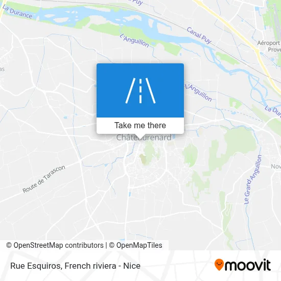 Mapa Rue Esquiros