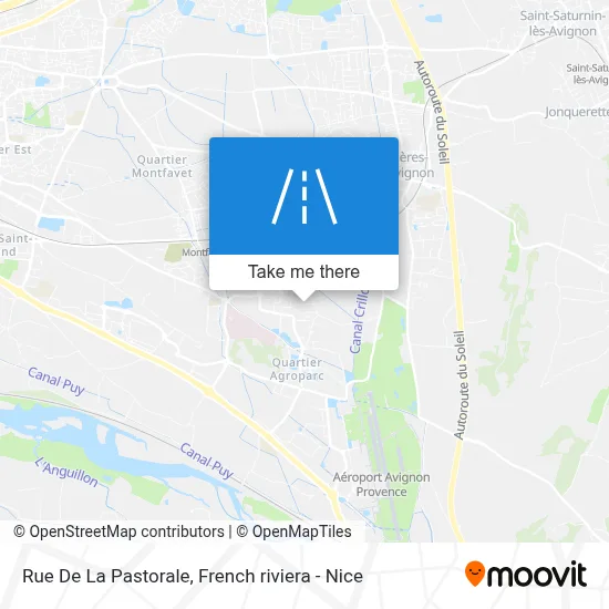 Rue De La Pastorale map