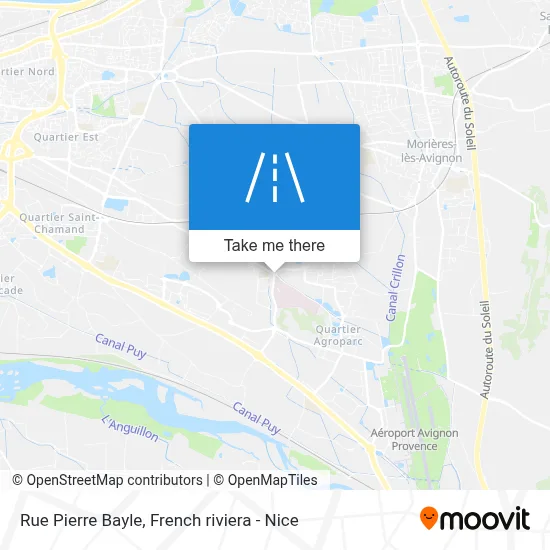 Rue Pierre Bayle map