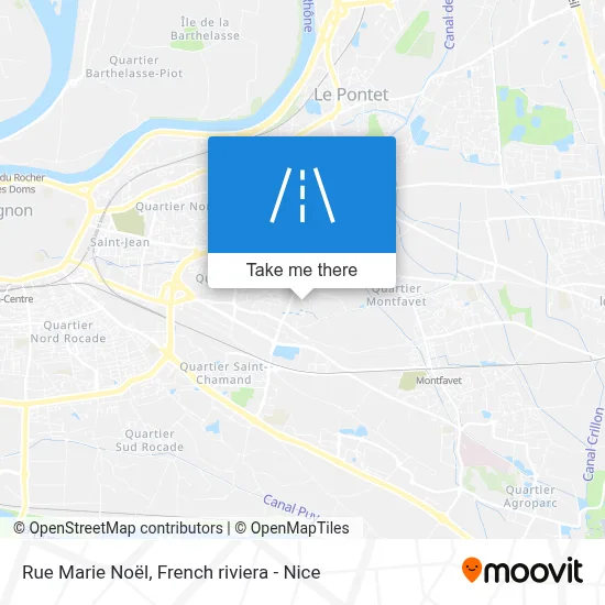 Rue Marie Noël map