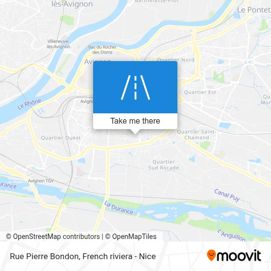 Rue Pierre Bondon map