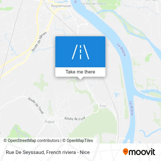 Rue De Seyssaud map