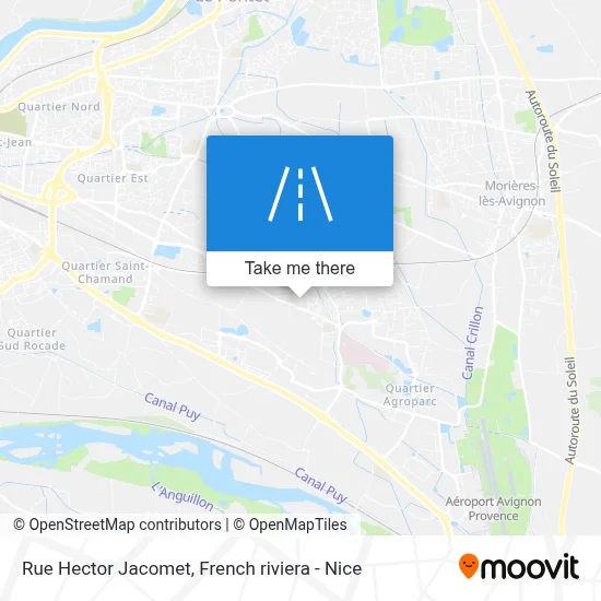 Rue Hector Jacomet map