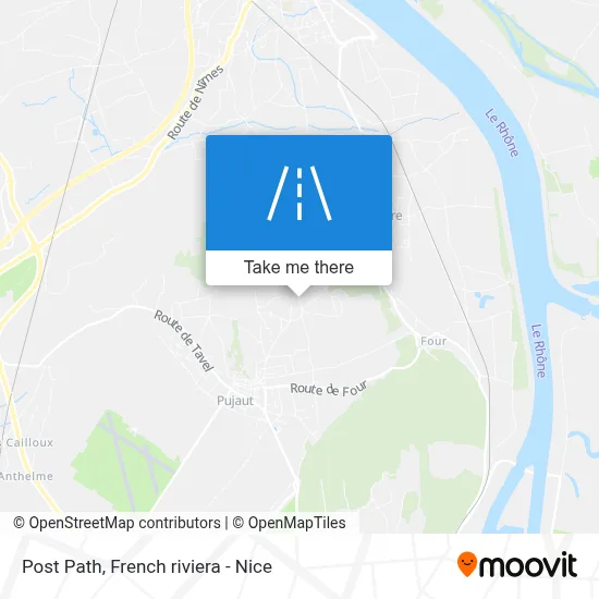 Chemin De La Poste map