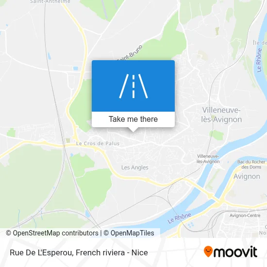 Rue De L'Esperou map
