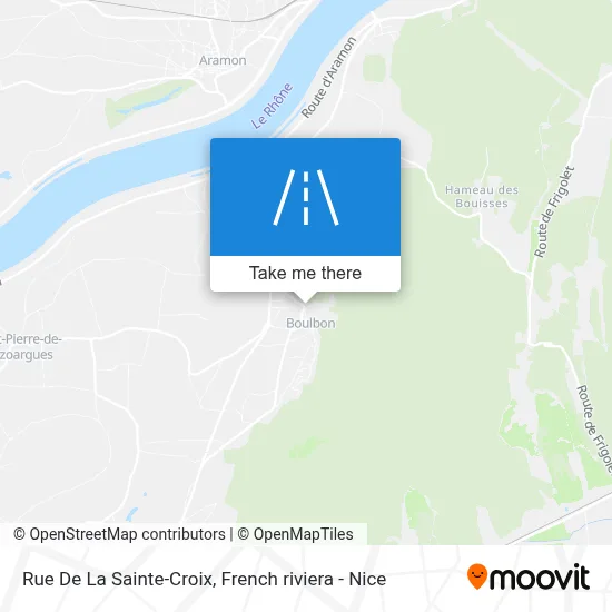 Rue De La Sainte-Croix map