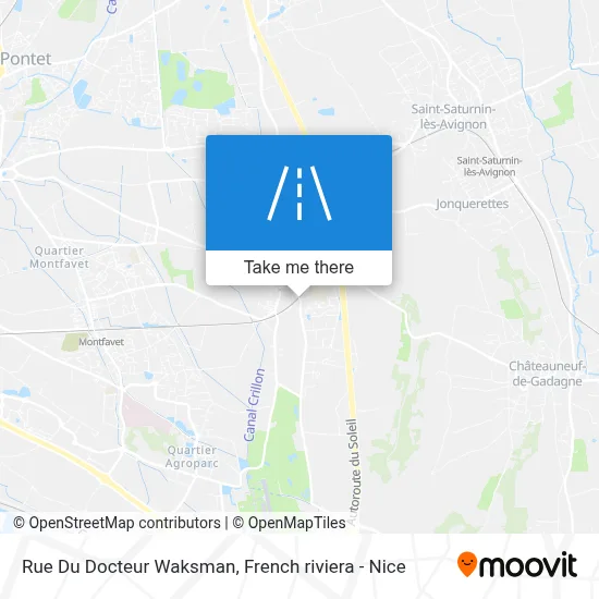 Rue Du Docteur Waksman map
