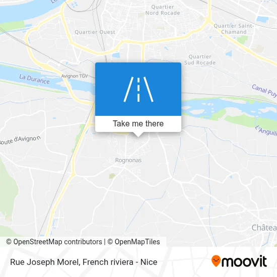 Mapa Rue Joseph Morel